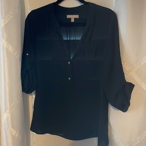 Banana Republic small navy blouse